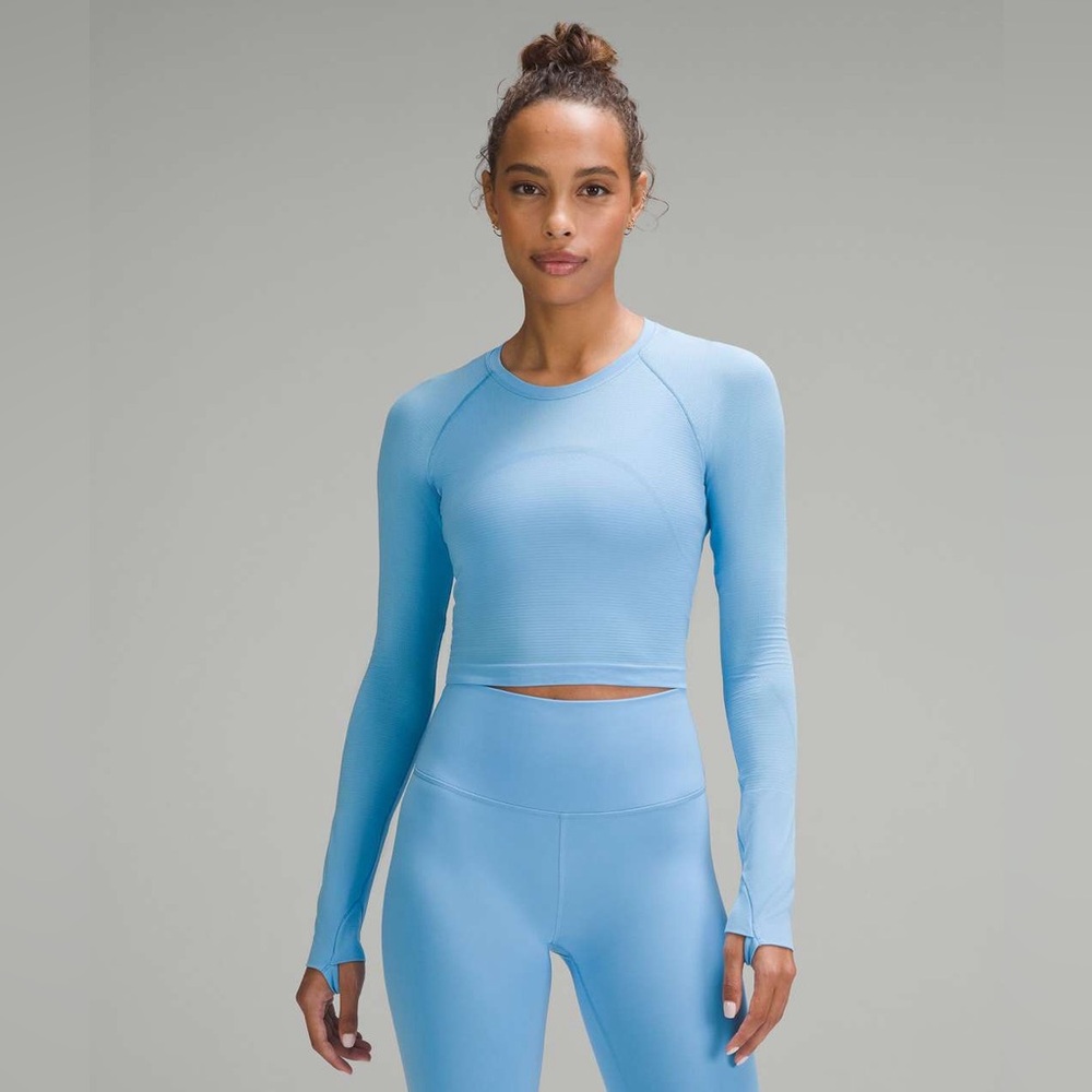 Lululemon Long Sleeve Swiftly Tech 2.0 blue